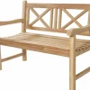 DESIGNlink Gartenbank 2-Sitzer CROSS* Gartenbänke|Gartenbänke