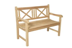 DESIGNlink Gartenbank 2-Sitzer CROSS* Gartenbänke|Gartenbänke