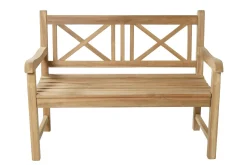 DESIGNlink Gartenbank 2-Sitzer CROSS* Gartenbänke|Gartenbänke