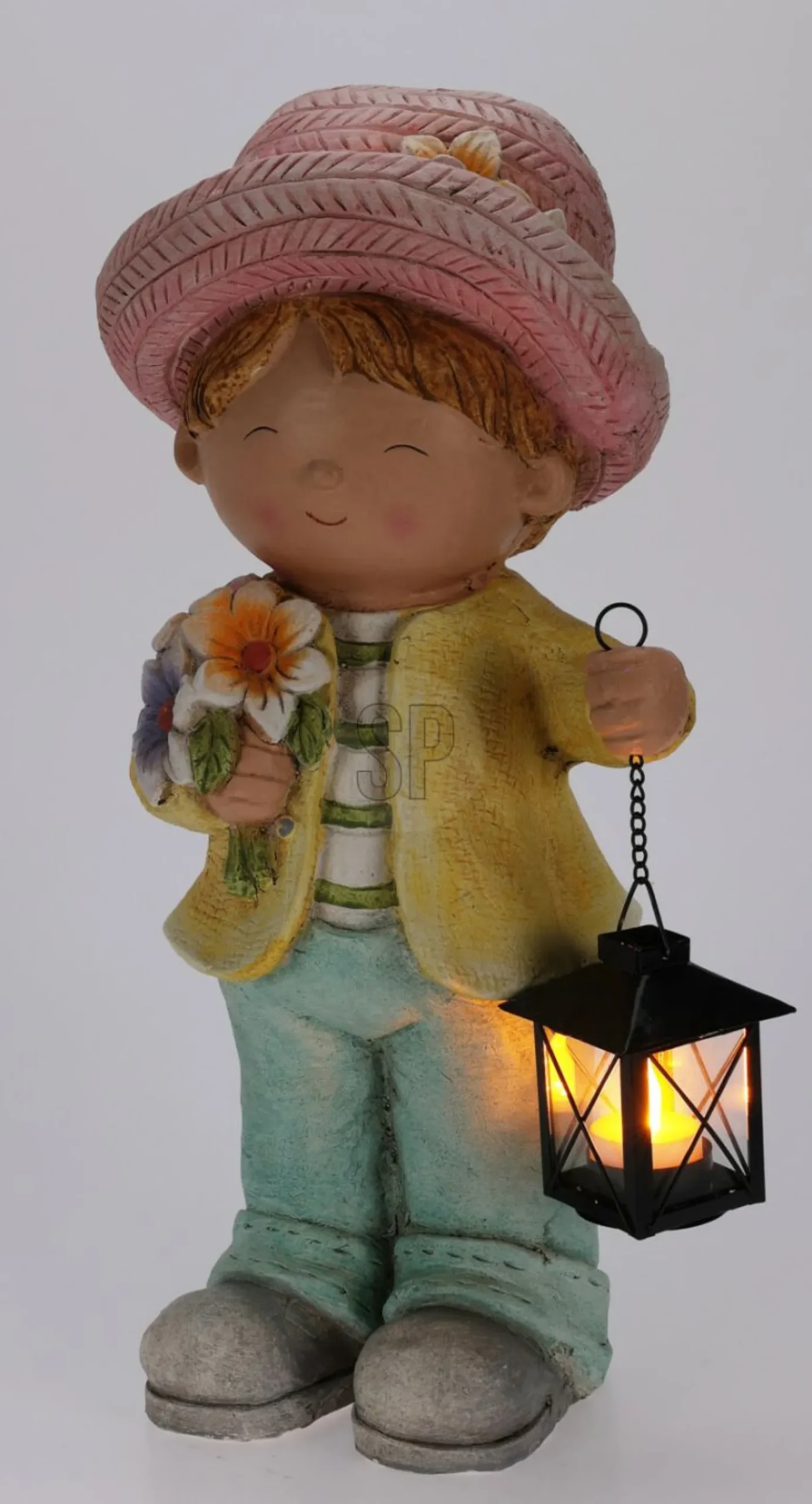 Koopman Gartenfigur mit Laterne DEKO* Dekofiguren