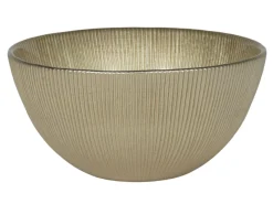 HIT Glasschüssel gold LUXURY* Geschirr & Besteck