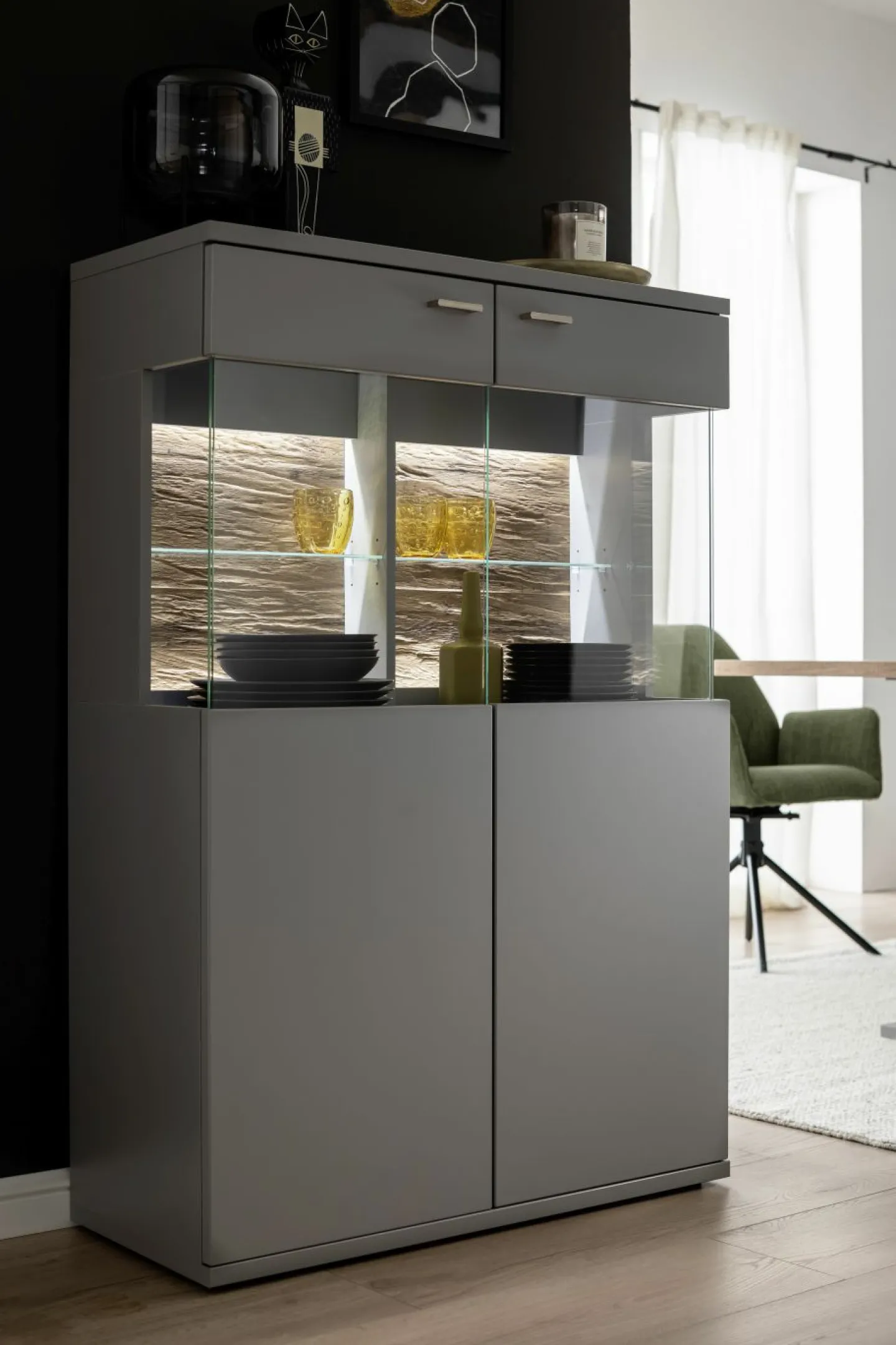 MCA Furniture Highboard MARSEILLE* Highboards