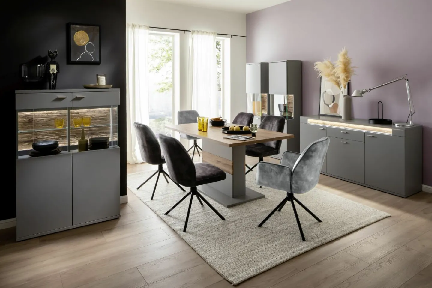 MCA Furniture Highboard MARSEILLE* Highboards
