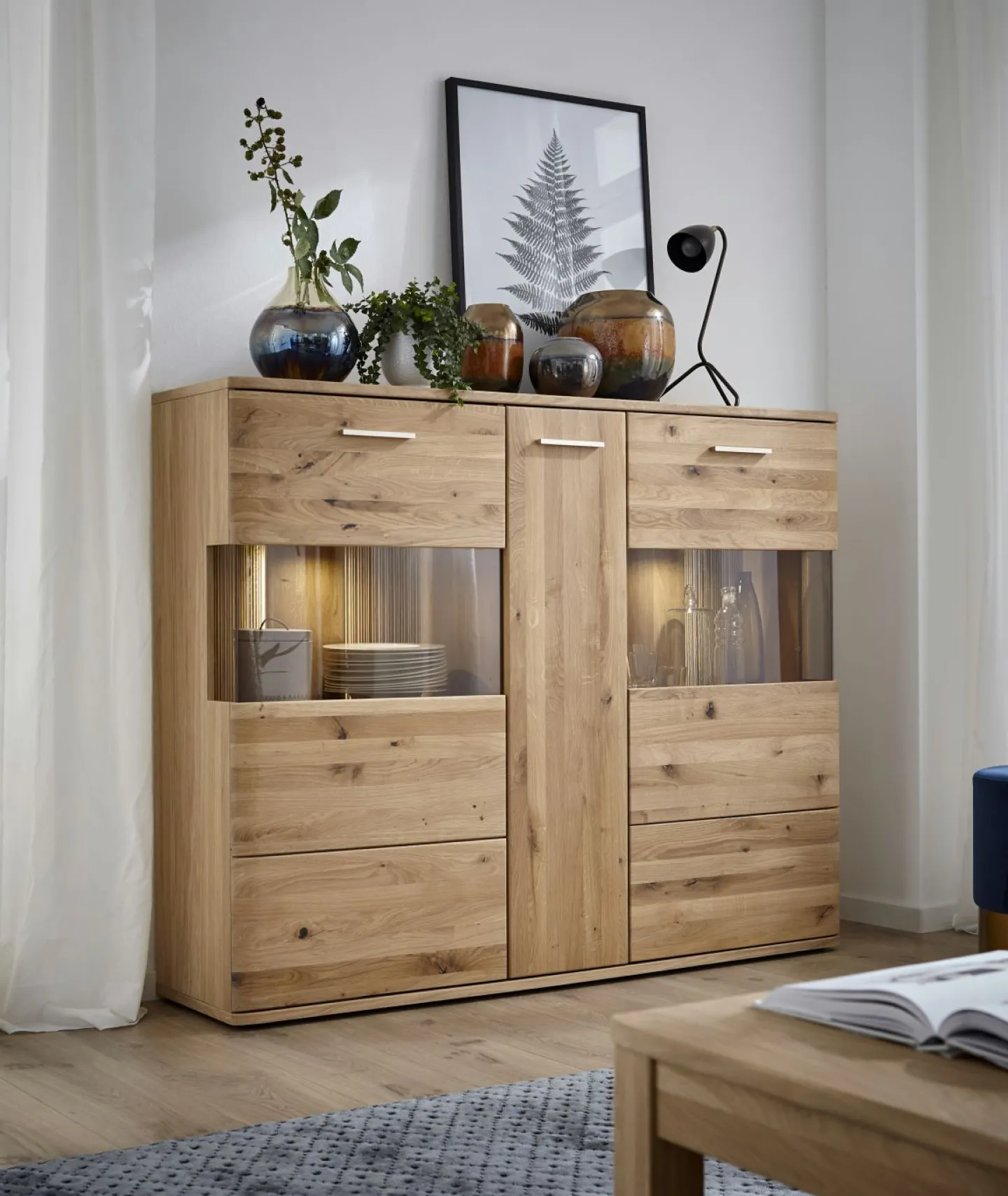 MCA Furniture Highboard OLINDA* Highboards