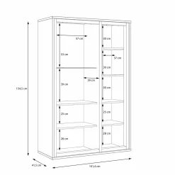 Forte Highboard RIGMOR* Highboards