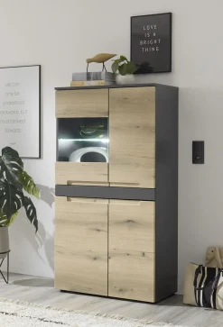 Highboardvitrine CORK