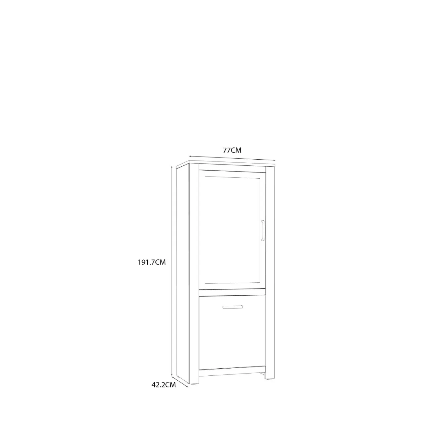 Forte Highboardvitrine KALLASTE* Highboards
