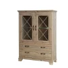 Forte Highboardvitrine mit Beleuchtung NEPAL* Highboards