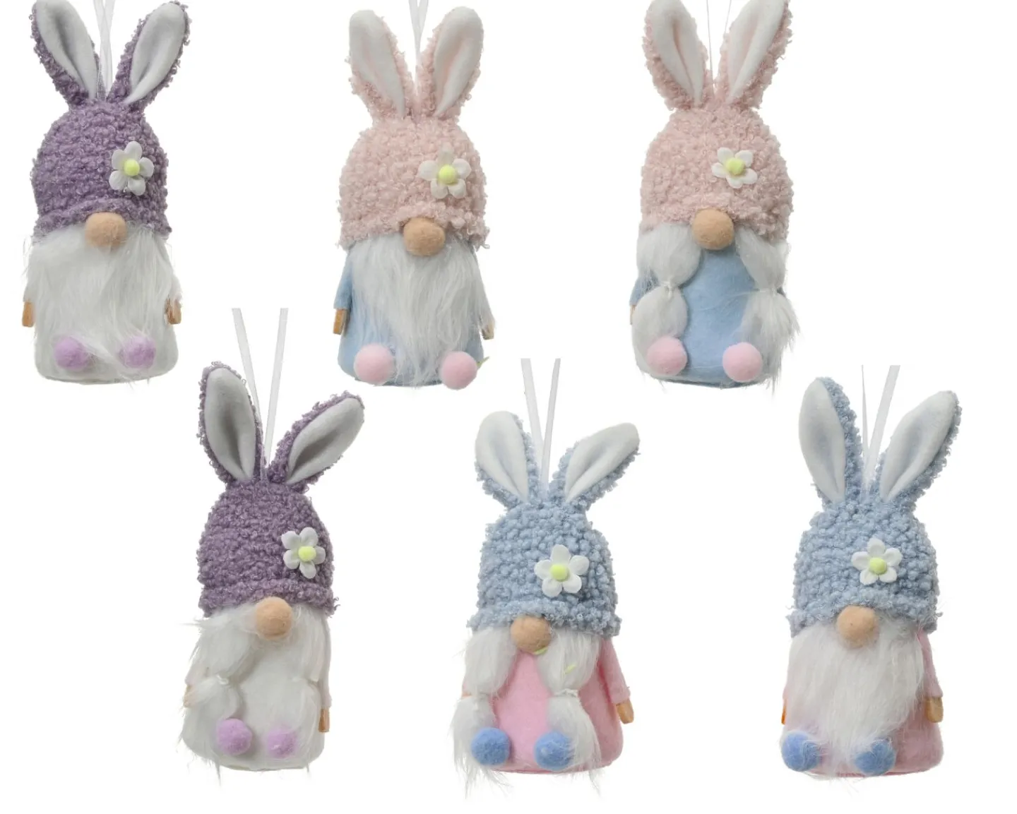 Kaemingk Hänger Filzwichtel mit Hasenohren EASTER* Dekofiguren|Ostern