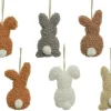 Kaemingk Hänger Flausch Hase EASTER* Dekofiguren|Ostern