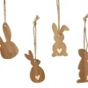 Hänger Hase Holz EASTER
