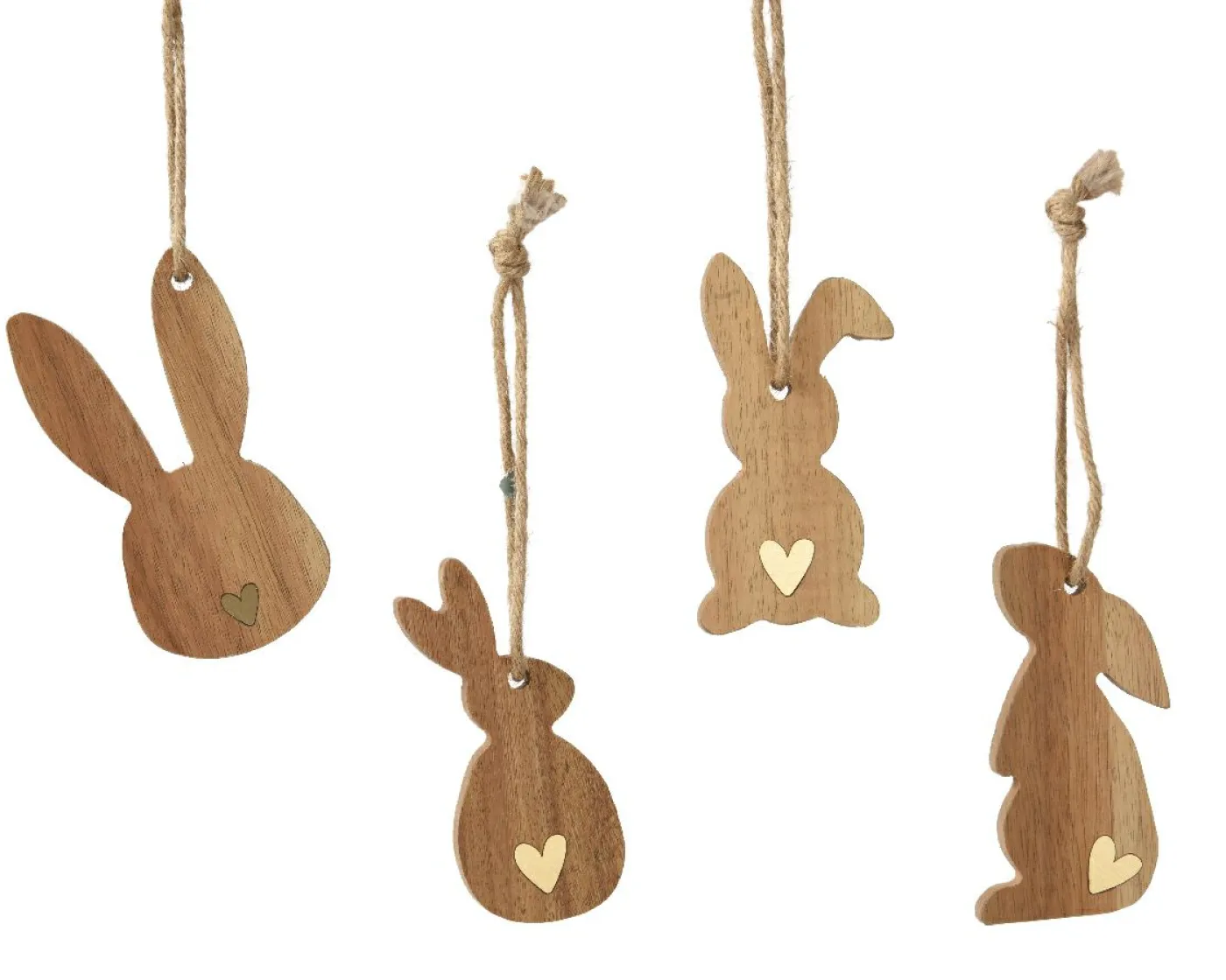 Hänger Hase Holz EASTER