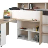Parisot Hochbett AUSTIN*Kinder Einzelbetten|Hochbetten