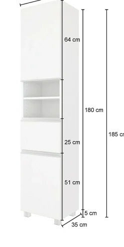 Held Hochschrank AREZZO* Badschränke