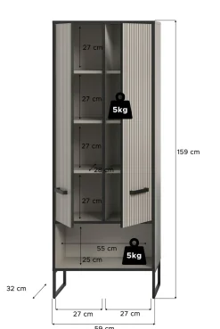 Xonox Hochschrank BAGNO* Badschränke