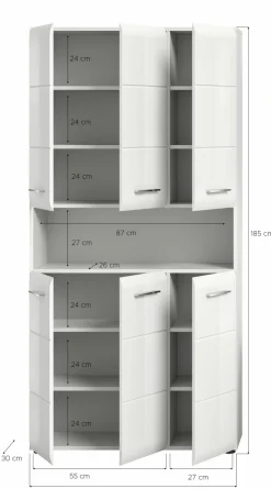 Xonox Hochschrank BONGA* Badschränke