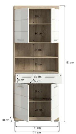 Xonox Hochschrank GIMBI* Badschränke