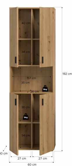 Xonox Hochschrank MONE* Badschränke