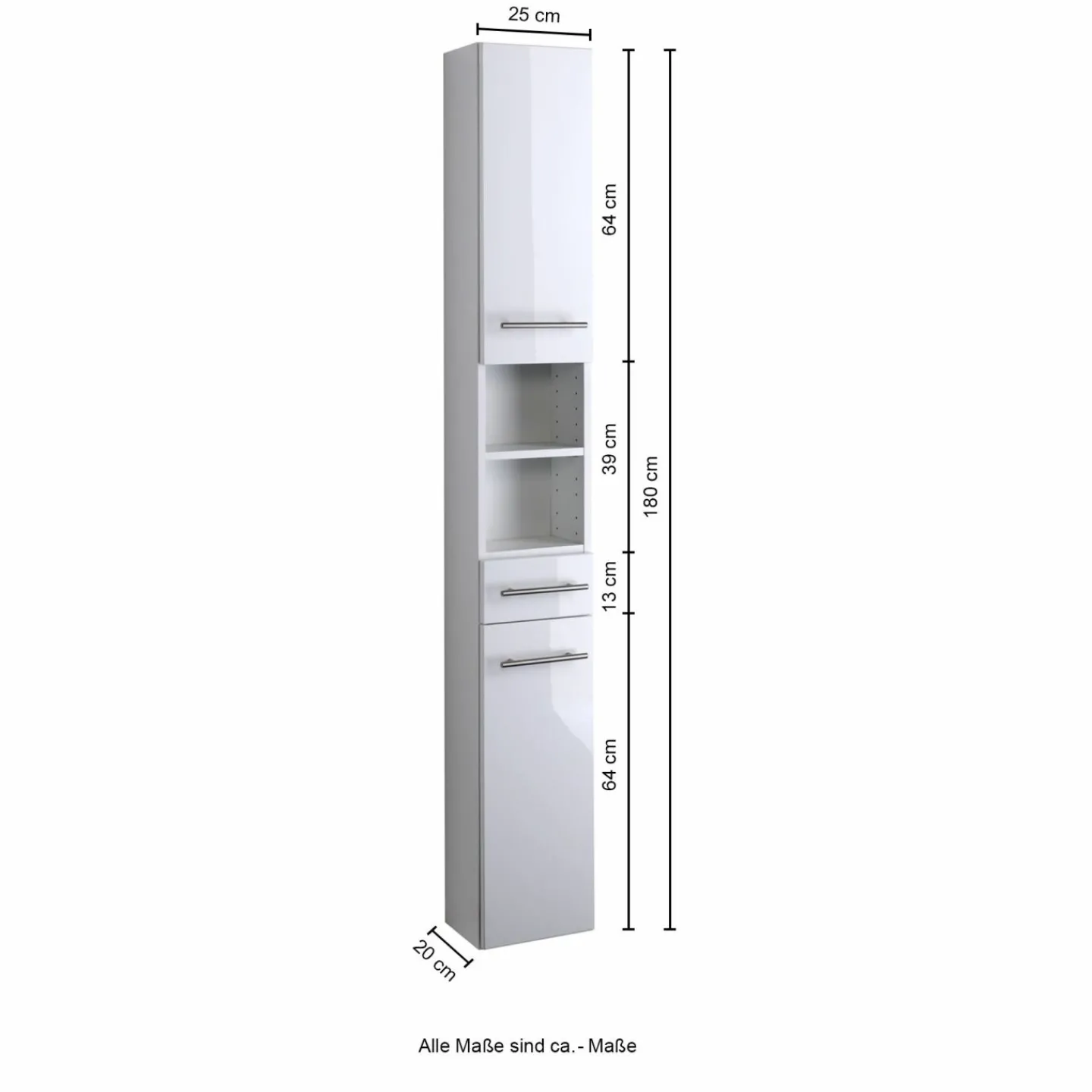 Held Hochschrank PARMA* Badschränke