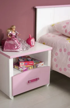 Parisot Jugendbett mit Nachtkommode BIOTIFUL 4*Kinder Einzelbetten|Kinder- & Jugendbetten