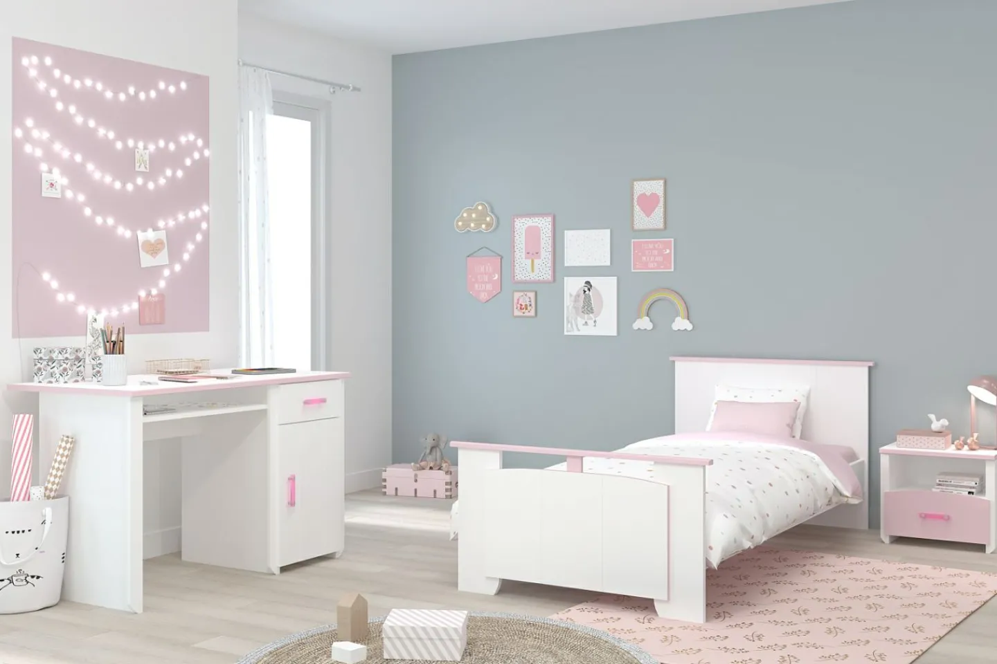 Parisot Jugendzimmer - Kombination BIOTIFUL 15*Kinder Komplette Kinderzimmer
