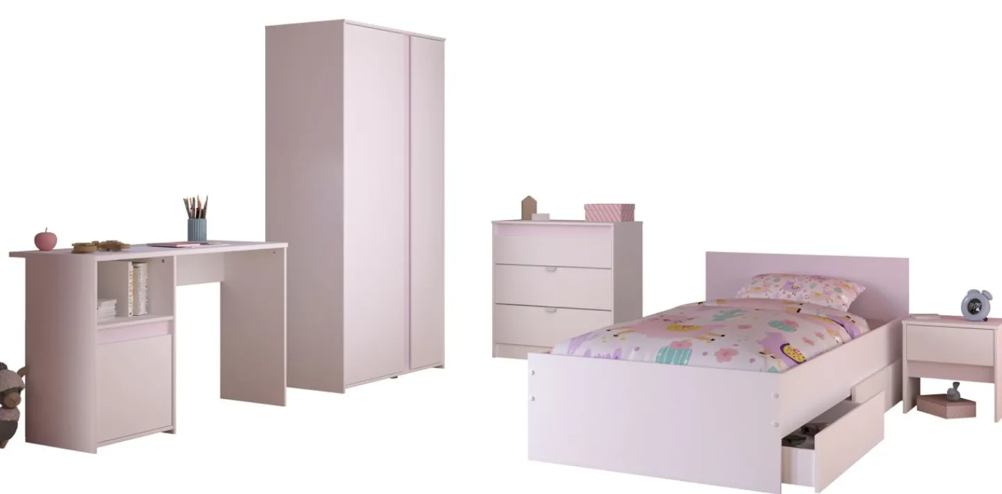 Parisot Jugendzimmer 7-teilig PIROUETTE 21*Kinder Komplette Kinderzimmer