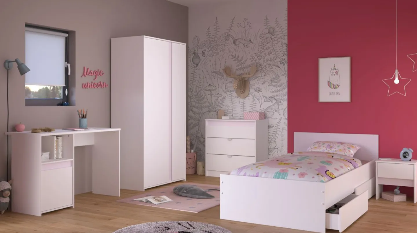 Parisot Jugendzimmer 7-teilig PIROUETTE 21*Kinder Komplette Kinderzimmer