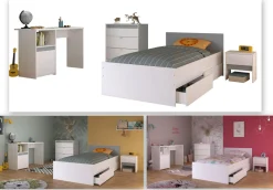 Parisot Jugendzimmer 6-teilig PIROUETTE 25*Kinder Komplette Kinderzimmer