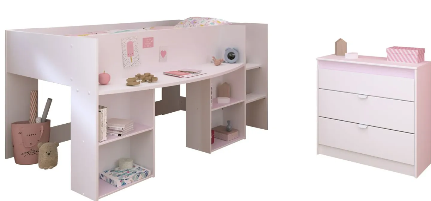 Parisot Jugendzimmer 2-teilig PIROUETTE 16*Kinder Komplette Kinderzimmer