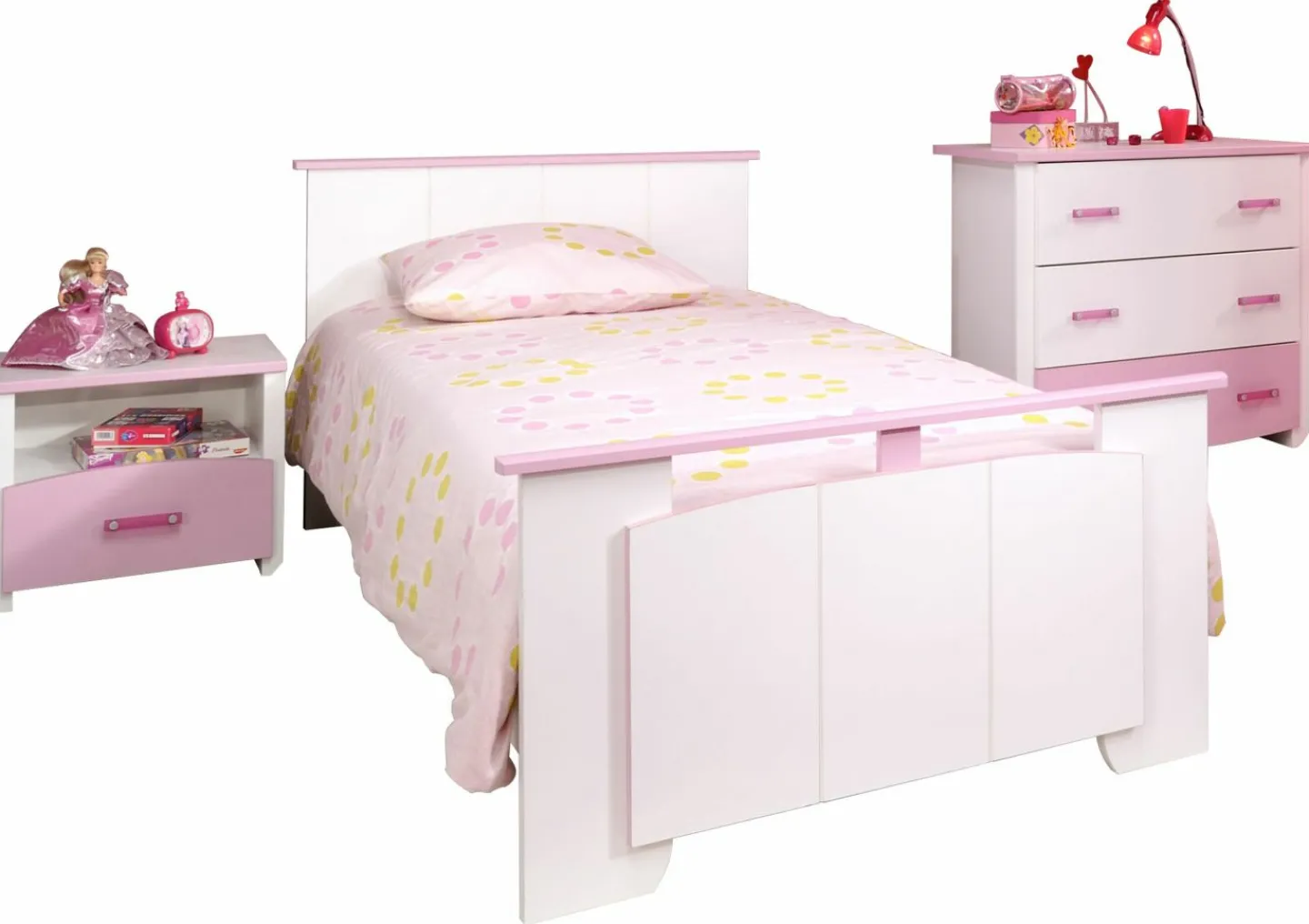 Parisot Jugendzimmer-Kombination BIOTIFUL 3*Kinder Komplette Kinderzimmer