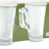 Koopman Kaffee/Teeglas mit Henkel 3tlg EH* Gläser, Becher & Karaffen