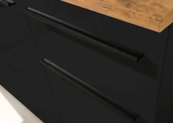 Bega BBK Küchenblock JAZZ SINGLE Z 160 BLACK* Küchenprogramm Jazz|Küchenzeilen Ohne Geräte