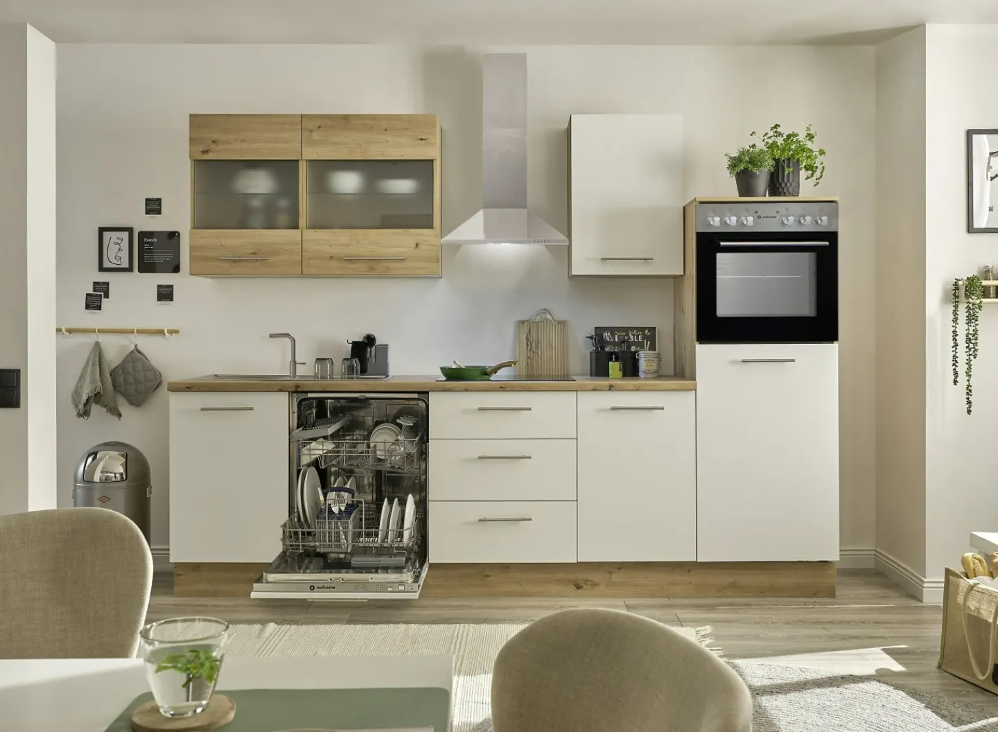 Bega BBK Küchenblock mit E-Geräten CAPRI* Küchenzeilen Mit Geräten