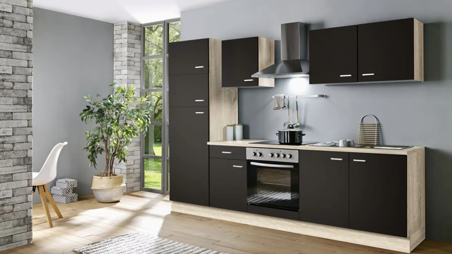 Menke Küchenblock mit E-Geräten CLASSIC* Küchenzeilen Mit Geräten