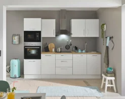Bega BBK Küchenblock mit E-Geräten CORNWALL (Zeile-Backofen-Mikrowelle) I* Küchenzeilen Mit Geräten