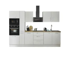 Küchenblock mit E-Geräten CORNWALL (Zeile-Backofen-Mikrowelle-Apotheker) II