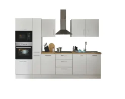 Küchenblock mit E-Geräten CORNWALL (Zeile-Backofen-Mikrowelle-Apotheker) I