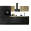 Bega BBK Küchenblock mit E-Geräten CORNWALL (Zeile-Backofen-Kühlschrank) XII* Küchenzeilen Mit Geräten