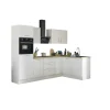Bega BBK Küchenblock mit E-Geräten CORNWALL (Ecke-Backofen-Kühlschrank) II* Küchenzeilen Mit Geräten