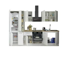 Küchenblock mit E-Geräten CORNWALL (Zeile-Kühlschrank-Apotheker) II