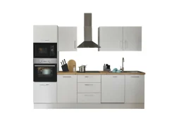 Küchenblock mit E-Geräten CORNWALL (Zeile-Backofen-Mikrowelle) III