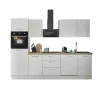 Bega BBK Küchenblock mit E-Geräten CORNWALL (Zeile-Backofen-Kühlschrank) IV* Küchenzeilen Mit Geräten