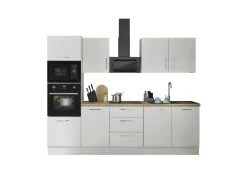 Küchenblock mit E-Geräten CORNWALL (Zeile-Backofen-Mikrowelle) II