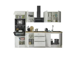 Küchenblock mit E-Geräten CORNWALL (Zeile-Backofen-Mikrowelle) II