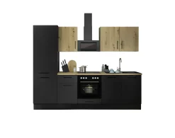 Bega BBK Küchenblock mit E-Geräten CORNWALL (Zeile-Kühlschrank) IV* Küchenzeilen Mit Geräten