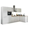 Bega BBK Küchenblock mit E-Geräten CORNWALL (Ecke-Backofen-Kühlschrank) III* Küchenzeilen Mit Geräten
