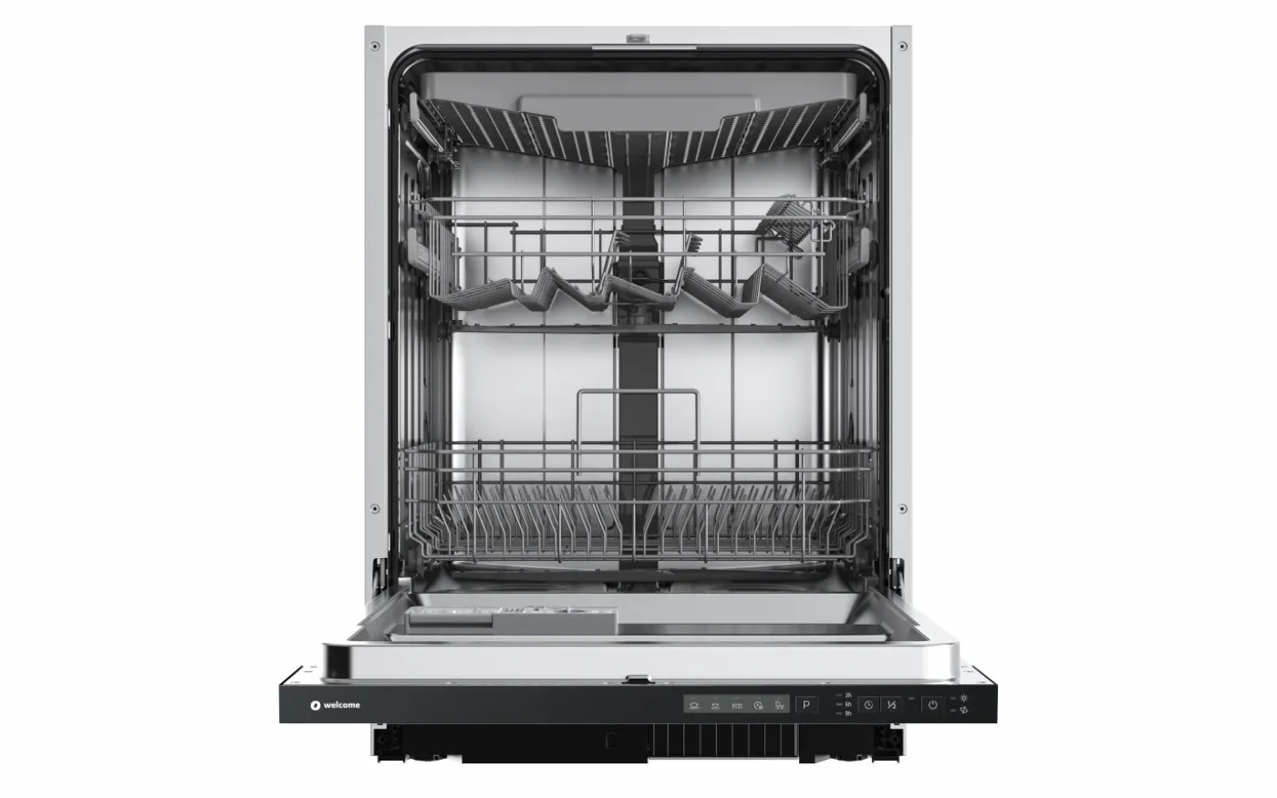 Küchenblock mit E-Geräten CORNWALL (Ecke-Backofen-Geschirrspüler-Kühlschrank-Mikrowelle) II