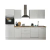 Bega BBK Küchenblock mit E-Geräten CORNWALL (Zeile-Backofen-Kühlschrank) III* Küchenzeilen Mit Geräten