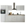 Bega BBK Küchenblock mit E-Geräten CORNWALL (Zeile-Backofen-Kühlschrank-Apotheker) I* Küchenzeilen Mit Geräten