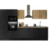 Bega BBK Küchenblock mit E-Geräten CORNWALL (Zeile-Backofen-Kühlschrank-Mikrowelle) III* Küchenzeilen Mit Geräten